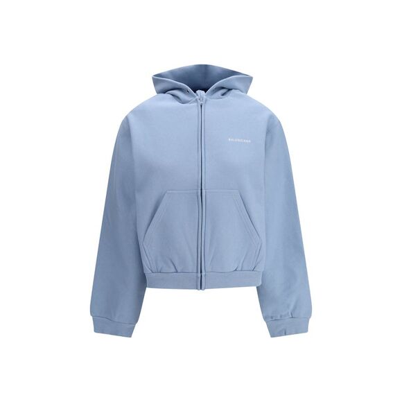 Balenciaga Women Back Zip-Up Hoodie